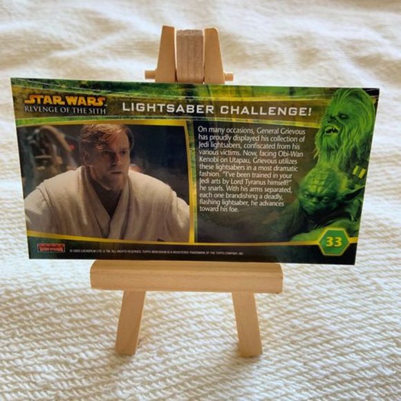 Star Wars: Revenge of the Sith, Topps wide vision trading cards lot of 6 cards - Picture 3 of 3